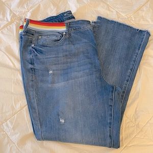 Seven7 Women's Straight Leg Jeans 18W